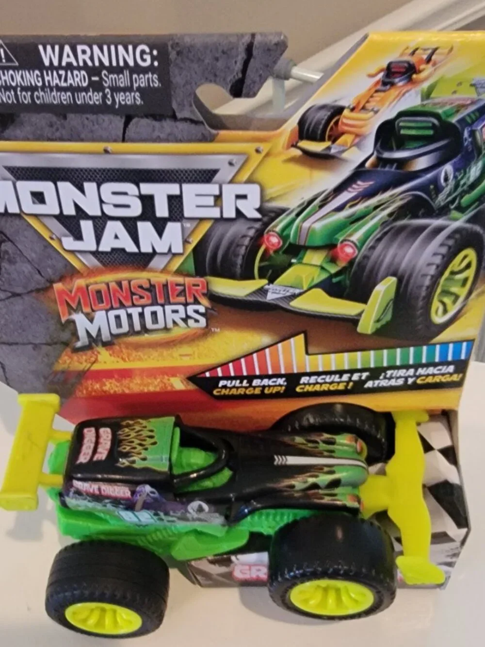 Monster Jam Monster Motors Grave Digger